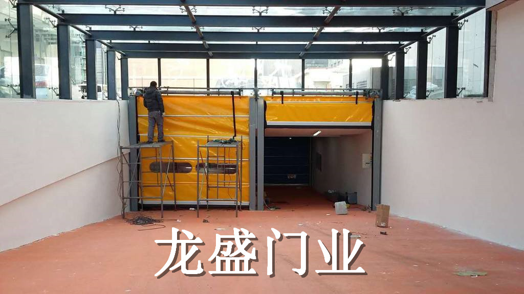 濟南感應(yīng)快速堆積門